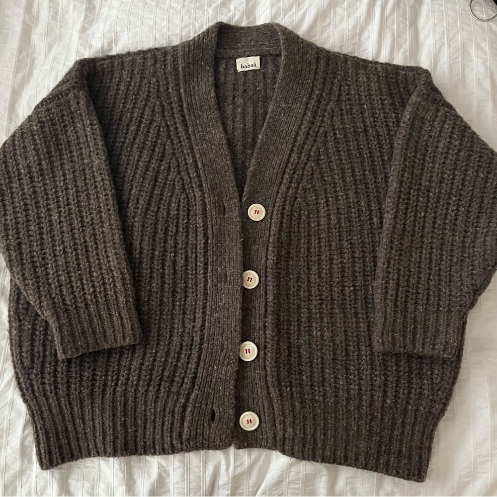 Babaa Brown Knit Sweater No19